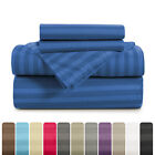 4 Piece Bed Sheet Set Deep Pocket 1800 Series Hotel Bed Sheet Microfiber Comfort