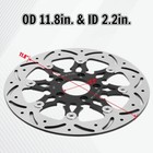 3pcs Floating 11 8  Front Rear Brake Rotors For Harley Touring Road King 08-20