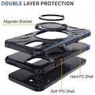 For Apple Iphone 14 14 Plus pro 14 Pro Max Shockproof Ring Kickstand Case Cover