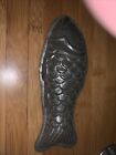 Vintage antique Tin Fish  Mold Marked Germany 5    Long   Great Patina