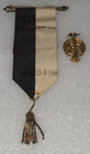 1895 Knights Templar 26th Triennial Conclave Akron  25 Commandery Badge   Ribbon