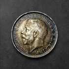 1917          Great Britain Silver  0 925  Threepence George V  Free Shipping 