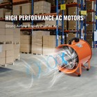 Uimoso 12  Portable Extractor Fan Blower 16 4ft Duct Hose Ventilator Industrial