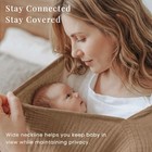 Muslin Nursing Cover For Women  360   Full Privacy Poncho