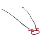 6600 Lbs Double Leg Chain Sling With Hooks 5 16 Inch X 6 Ft G80 Lifting Chains