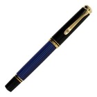 Pelikan Souveran M400 Black blue Fountain Pen Broad Nib