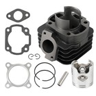 Cylinder Piston Gasket Top End Rebuild Kit Fits Yamaha Jog 50 1e40qmb 1991-2001