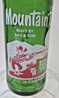 1964 Vintage Mountain Dew Hillbilly Bottle 10 Oz Filled By Ray And Don