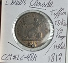 1812 - 1857 Upper And Lower Canada 1 2   1 Penny  1   2 Sous  Token 8 Coin Lot