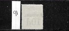 Rhodesia Scott  91 1909 Surcharge 10p  On 3sh - Mint Light  Hinged