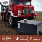 Field Tuff Ftf-10gor 10 Gallon 14 Gauge Steel Hydraulic Reservoir Tank  Black