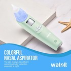Watolt Baby Nasal Aspirator Electric Nose Suction For Baby - Green
