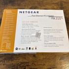 Netgear Fa-310tx Fast Ethernet Pci Adapter Card 10 100 Mbps New Factory Sealed