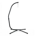 Aoodor Hammock C Stand Only Solid Steel Construction For Egg Hanging Swing Chair