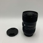 Sigma Art 18-35mm F 1 8 Dc For Nikon F Mount Auto   Manual Lens With Hood