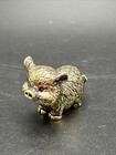 Brass Miniature Pig Figurine 1 1 8    Farm Collectible