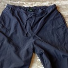 L l  Bean Hiking Pants Black Nylon Women   s Size Medium Tn53