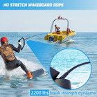 75ft Wakeboard Rope And Handle  No Stretch Dyneema Wakeboard Tow Rope  4 Section