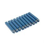10pcs 1 4  Metal Lathe Tool Carbide Tip Tipped Cutter Tool C6 Bit Cutting Set