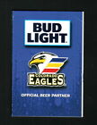 Colorado Eagles--2019-20 Hockey Pocket Schedule--bud Light--ahl
