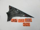 Trim C Pillar Post Left Rear Panel Back Window Glass Seat For 06-11 Civic Sedan