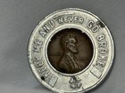 1948 D Encased Lincoln Wheat Penny Coin Chevrolet Got It S a  Lucky Token