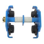 4400 Lbs 2 Ton I-beam Hand Trolley Alloy Steel 65-180mm Adjustable Dual Wheels