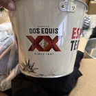 Espolon Tequila Metal Bucket With Shot Glass Holder Plus Coasters Plastic Shot