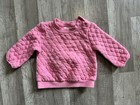 Lot Of 12-18 Months Baby Girl Pink  Blue Denim Overalls Jeans Clothes