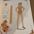 Vintage 1983 Butterscotch Paper Doll Book Golden Uncut Unpunched