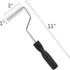 Fiberglass Roller Tools Kit  3pcs Fiberglass Resin Laminating Bubble Roller Set