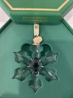 Swarovski 2022 Annual Edition Clear Crystal Winter Snowflake Christmas Ornament
