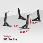 Yakima Overhaul Hd  towers Only  Adjustable Height Truck Bed Rack  open Box 