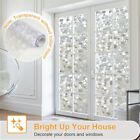 Privacy Window Film Stained 3d Pebble Static Cling Glass Stickers Vinyl Rainbow
