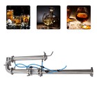 2  In Stainless Still Moonshine Reflux Distilling Column Brew Wine Making Tool