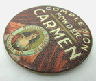 1 3 4  Celluloid Pocket Mirror Carmen Complexion Powder Stafford Miller St Louis