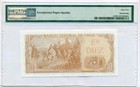 Chile 1967-76 10 Escudos Bank Note Gem Unc 65 Epq Pmg