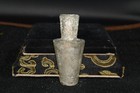 Genuine Ancient Roman Glass Bottle Container In Perfect Condition