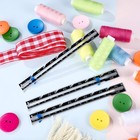 Sliding Gauge Sewing Measuring Tool Stainless Steel Quilting Ruler For Knitt   