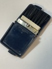Vintage Stanley Home Products Pocket Hat Clothes Brush Folding Travel Case
