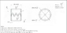 Split Hardened Bushings - 175-150-150 1 5inch Bore  1 5 Inch Length  1 75 Od