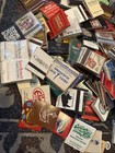 Huge Vintage Matchbook Bulk Estate Lot  100   Restaurants Hotels Advertising Mix