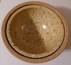 Pair Of Vintage Texas Ware Confetti Splatter Melamine Nesting Bowls  118   125