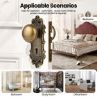 Ceymio Mortise Lock Door Knobs Interior Bronze Door Knob Antique Door Handle
