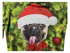 Pug Christmas Sweater Men Size S Sweatshirt Hybrid Santa Hat All Over Print Ugly