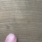 Vintage 60s Avedis Zildjian 18  Crash Ride Cymbal - 1446g Heavy Patina