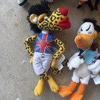 Vintage Infamous Meanies Plush Lot Of 6 Infamous Series New With Tags