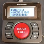 Panasonic Call Block Blocker Button Kx-tga710 Robocalls Telemarketer Call Block