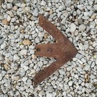 1 Antique  Cultivator  Furrow Plow Point Spade Sweep Attachment 