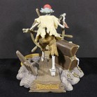 Pirates Of The Caribbean Le 500 Figurine Clock Hand Painted Rare Event Product